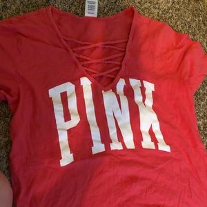 Victoria’s Secret pink tee